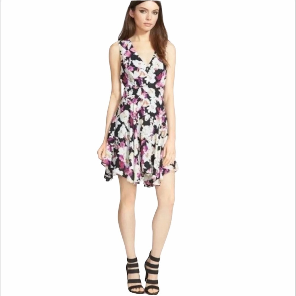 Filtre women’s fit‎ & flare crisscross floral dress